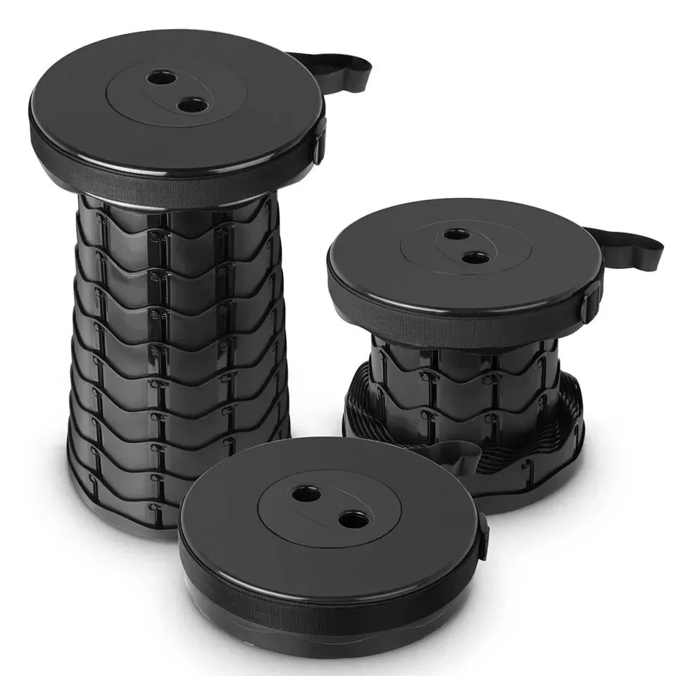 Strong, beautiful, safe and reliable portable folding multi-functional telescopic stool