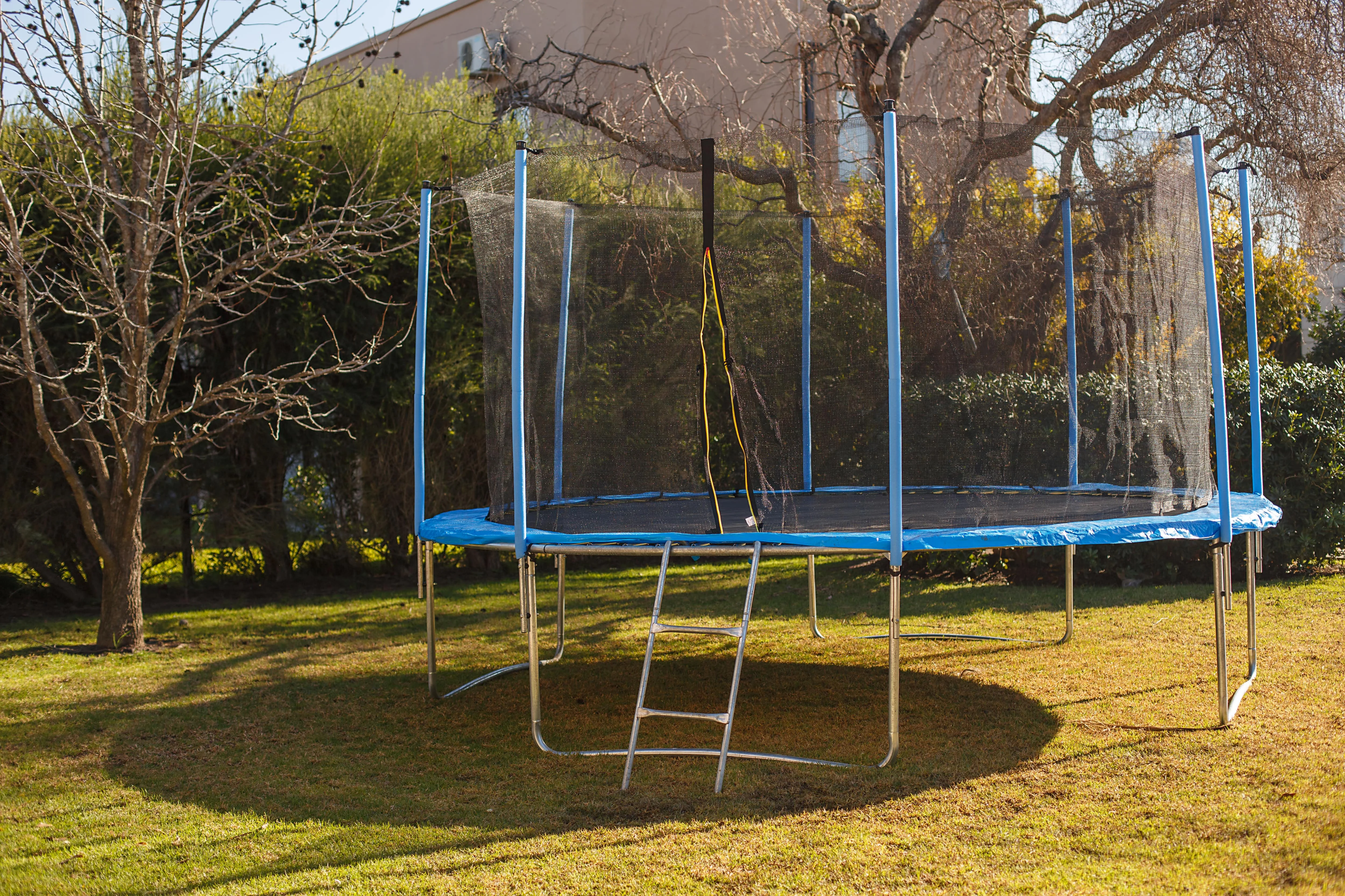 Sundow outdoor adjustable legs trampoline kids,bungee elastic GS kids trampoline indoor