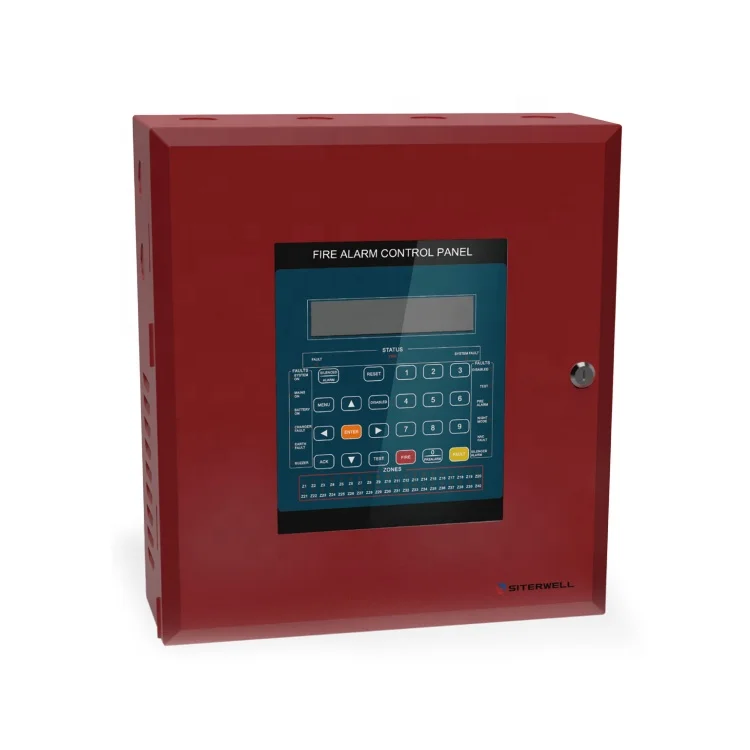 Manufacture UL864 approval analog addressable control panel fire alarm system for building
