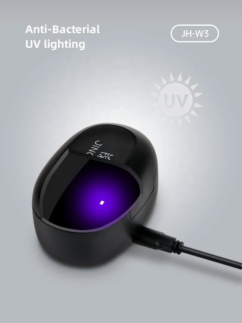 Персональный усилитель звука JINGHAO Smart HD цифровое приложение слуховой аппарат с синими зубьями Перезаряжаемый для глухих ушей