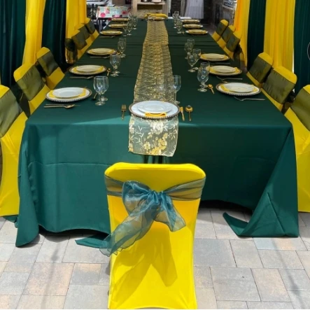 Folding Chair Covers white Universal Spandex Chair Covers Fitted Chair Covers for Wedding Party