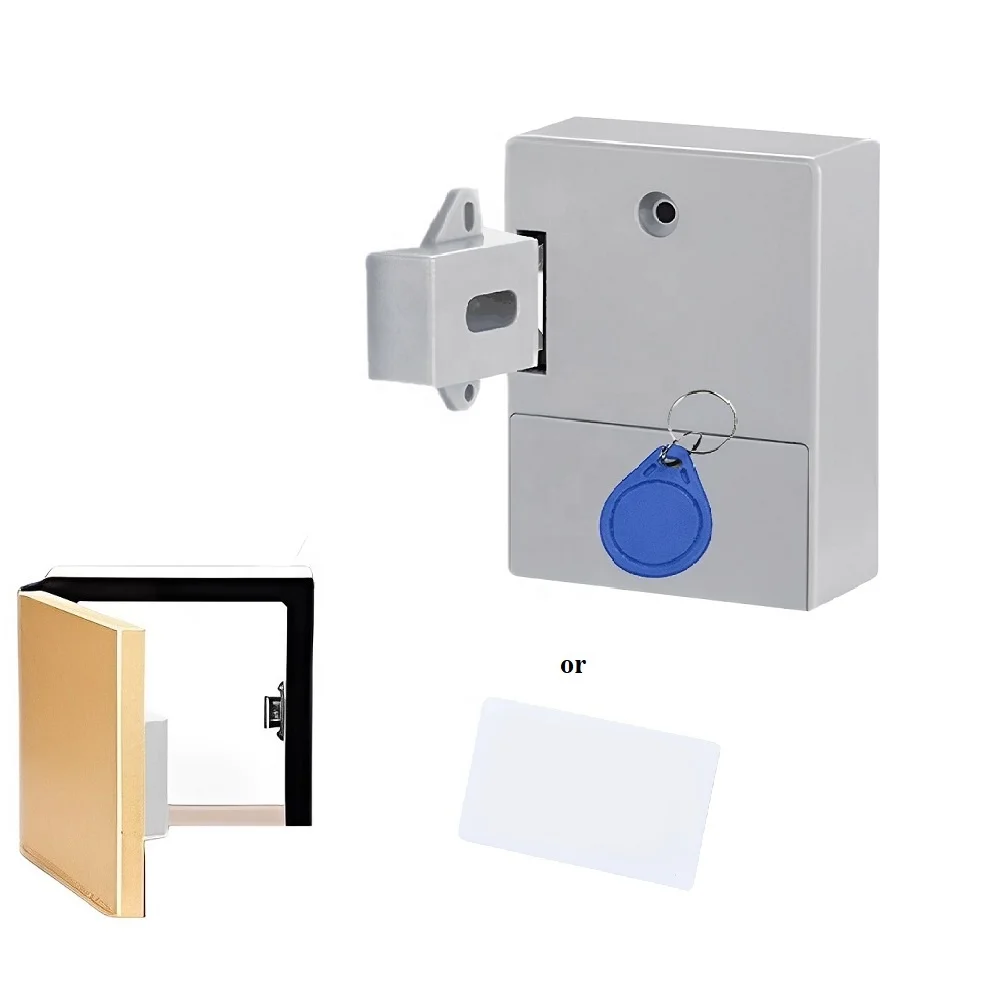 Один Бесплатный Rfid-карта в комплекте невидимый электронный замок шкафа Rfid 13 56 МГц шкафчик для карт Ic скрытый смарт-замок деревянного