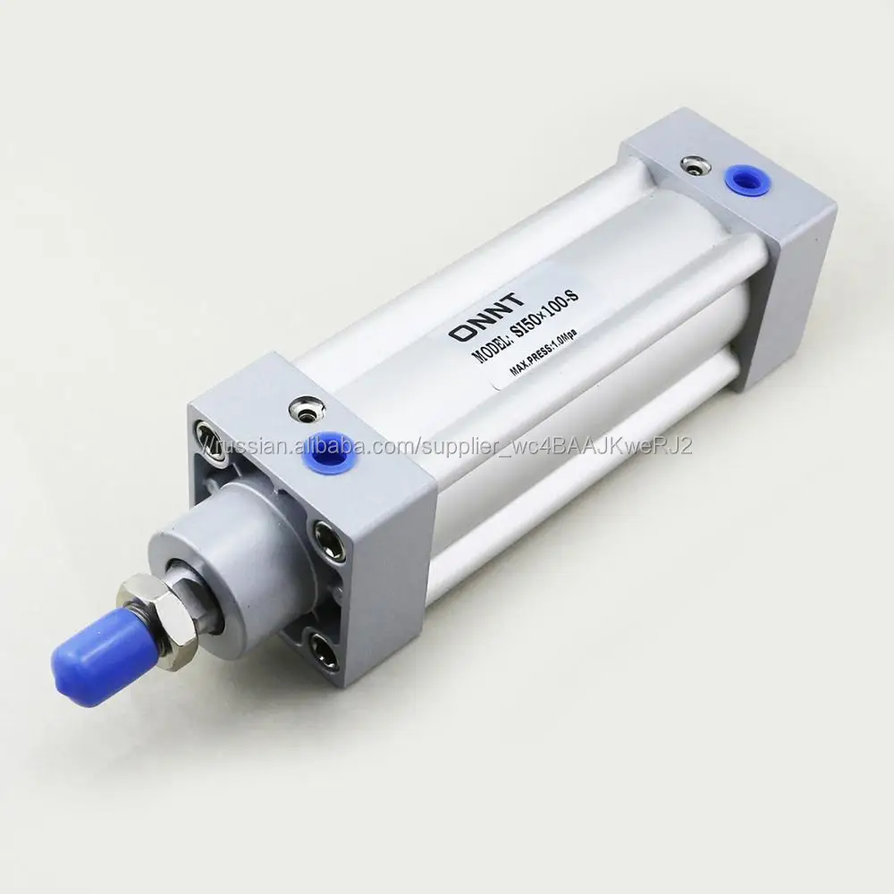 Airtac ISO15552 алюминиевый корпус стандарт двойного действия SI пневматический цилиндр