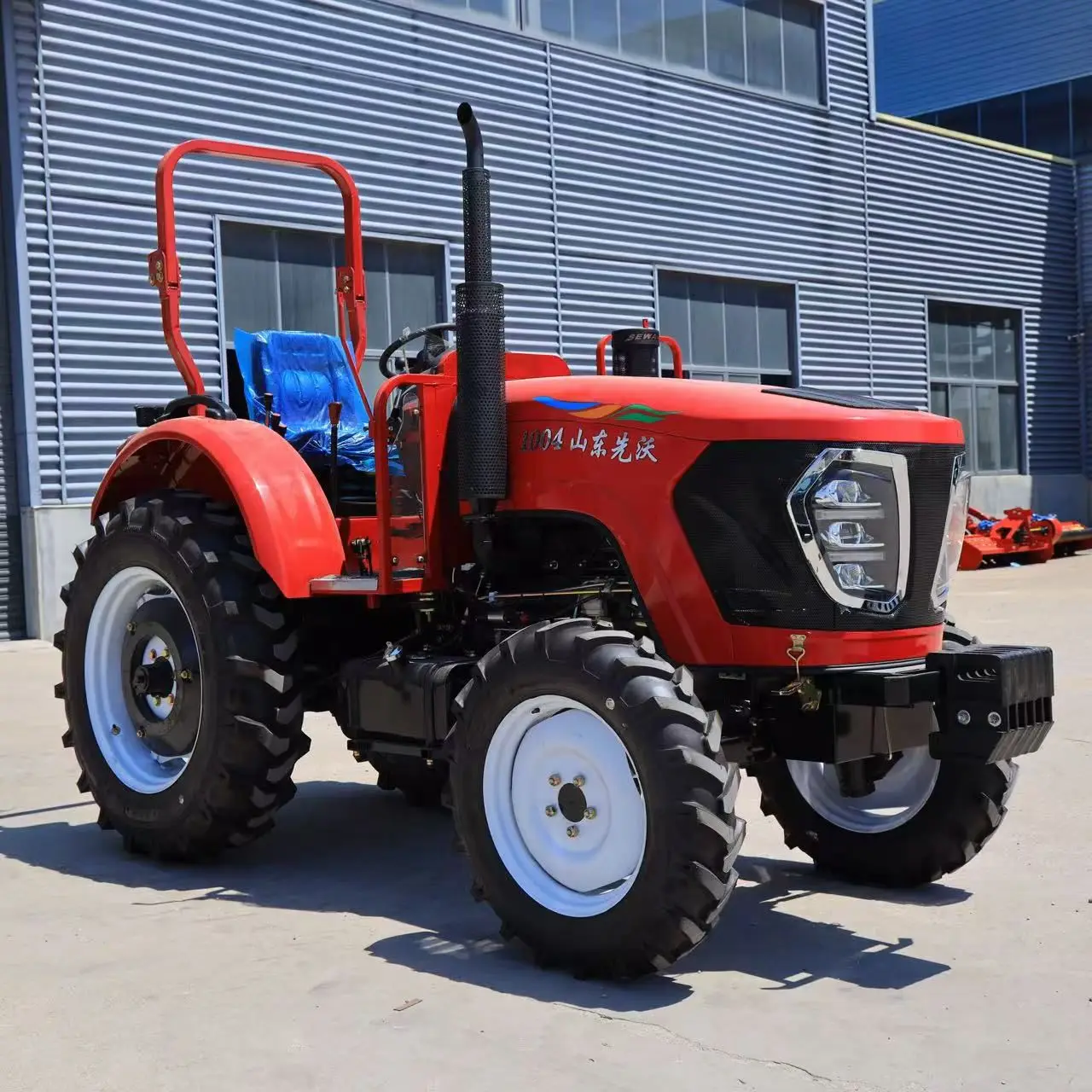 Hot sale 100hp 4x4 Farm Tractor Agricultural Machinery With Front End Loader New and Used Farm Tractors