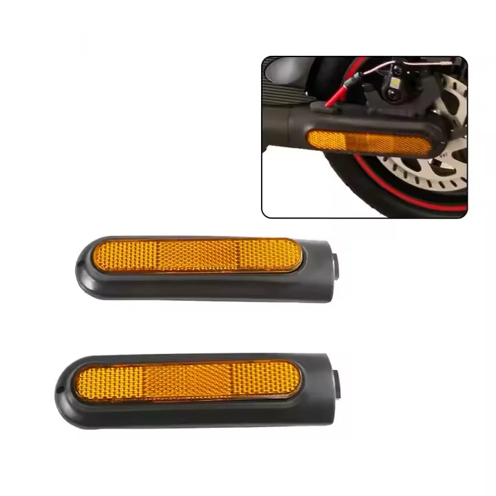 Electric Scooter Front and Rear Wheel Decorative Shells Reflective Protective Cover For Xiaomi 4Pro Scooter Accessories Parts