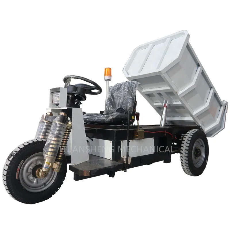 HuanSheng Mine Tunnel Dumper China Mining Transport Dump Truck Underground Small Tipper Truck