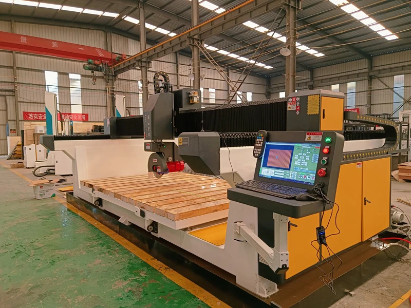 3220 Natural Stone Cutting Machines 5 Axis Bridge Saw Cutting Machine 4 Axis Stone Cnc Router