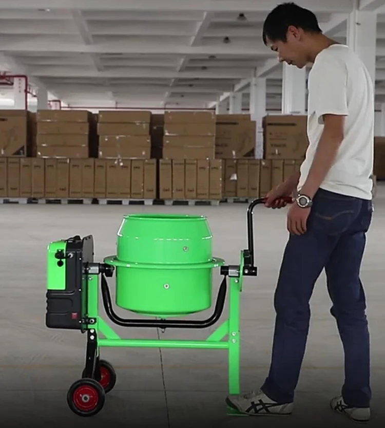 small portable mobile  diesel mini electric machine cement mixer concrete for sale price