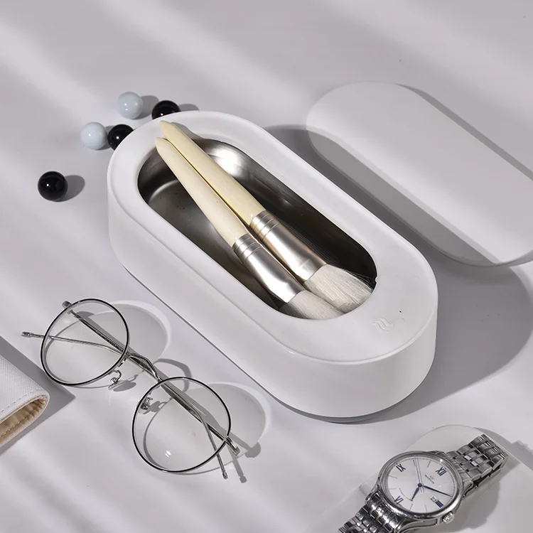Original Eraclean Cleaner Ultrasonic Jewelry Cleaner With Timer, Watch Holder SUS Tank For Cleaning Sunglasses Watches Dentures
