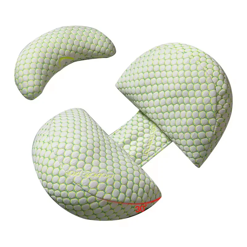 Maternity Pillow, Pregnancy Body Pillow Support for Back, Legs, Belly, Hips of Pregnant Women, Detachable and Adjustable