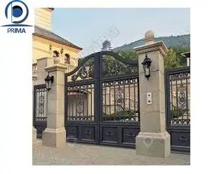 Prima Splendid Luxurious Stylish Solid Cast Wrought Iron Gate for Home