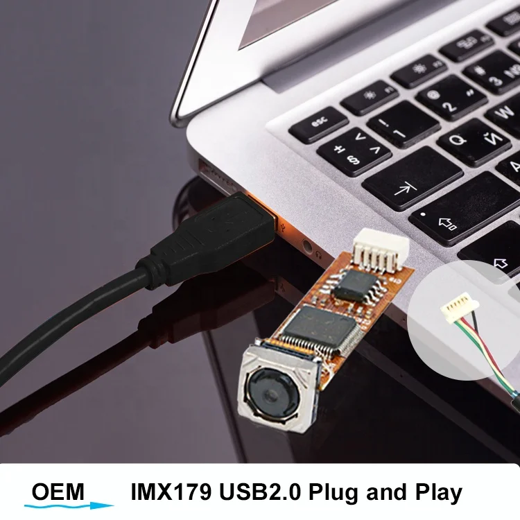 Custom 4k HD Wide Angle Sony Imx179 8mp CMOS Af Usb Industrial  Pipeline Detection Small RGB Analog endoscope Camera Module