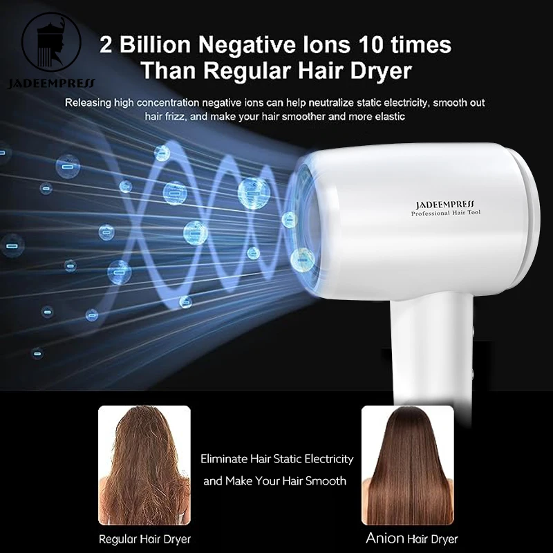 Newest Design Powerful Professional High Speed Brushless Motor Hair Dryer LED display 2024