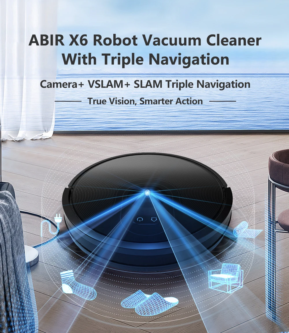 Многофункциональные автоматические Пылесосы ABIR X6