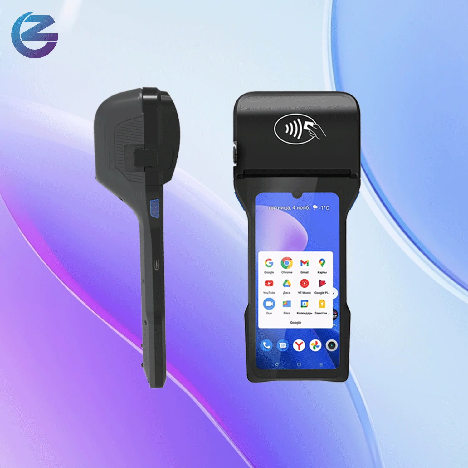 Wholesale Cheap Price Z93 6.26 Inch 4G Loyverse Pos Systems Handheld Android 12 Pos Tablet Cashier Pos Machine with NFC