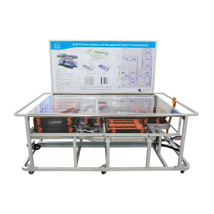 Тренировочный стенд с современным дизайном и системой управления аккумулятором BYD e5