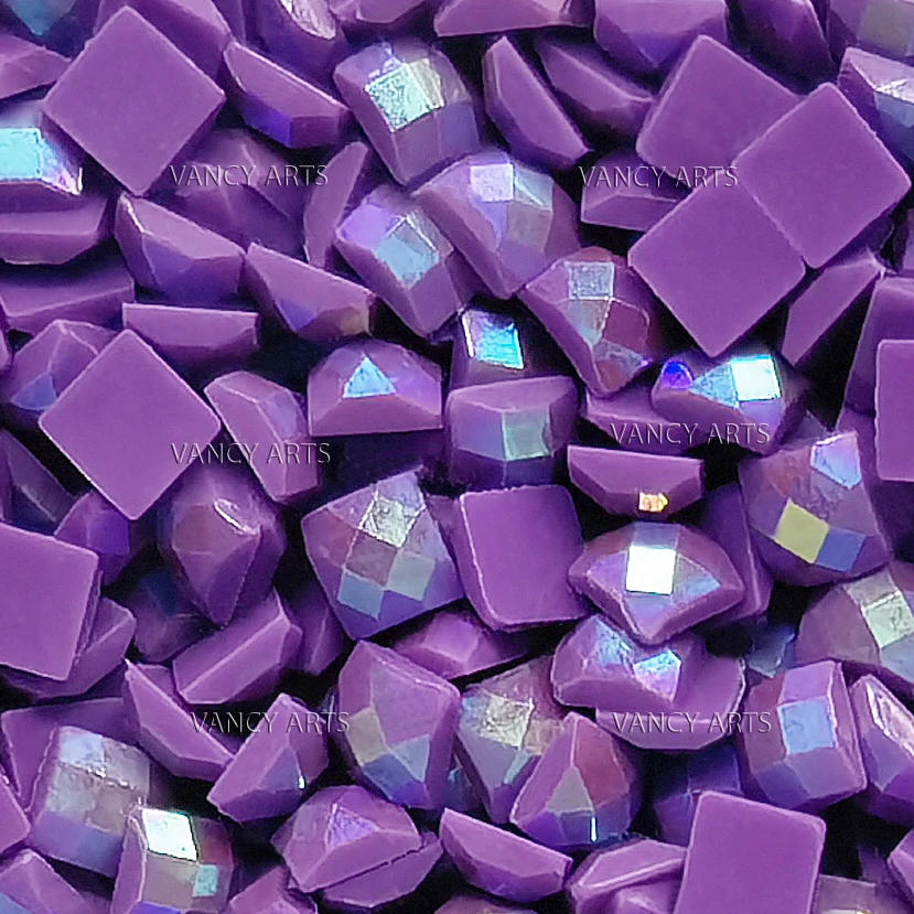 Wholesale High End RESIN Square Diamond Painting AB Drills DMC 5D Diamond Painting Resin Material AB Beads No Holes on Bottom