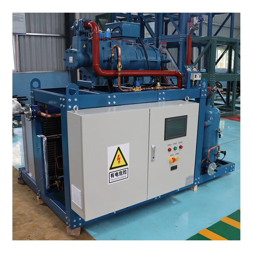 heat exchange equipment System Condenser Unit Refrigeration Freezer Condensing Unit refrigeration air compressor drier