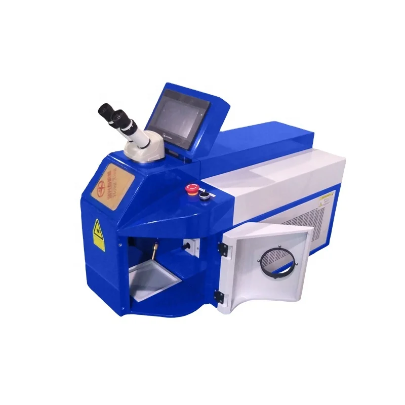 High Precision 100w Jewelry Fiber Laser Welding Machine / Mini Laser Welder For Stainless Steel Gold And Silver Welding