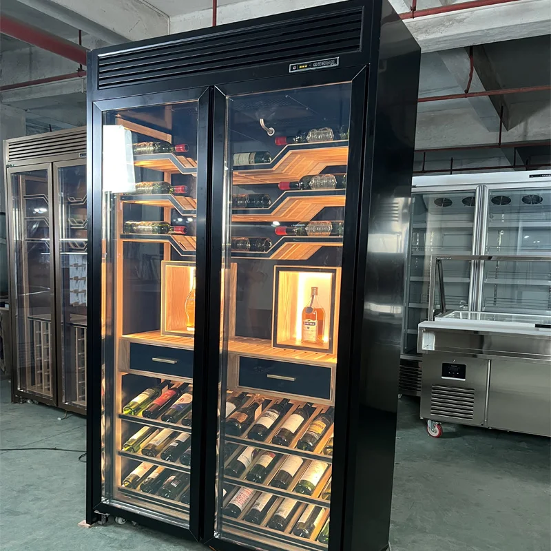 Modern Light Luxury Living Room Furniture Hotel Bar and Wine Storage Cabinet Display Cabinet for Restaurant