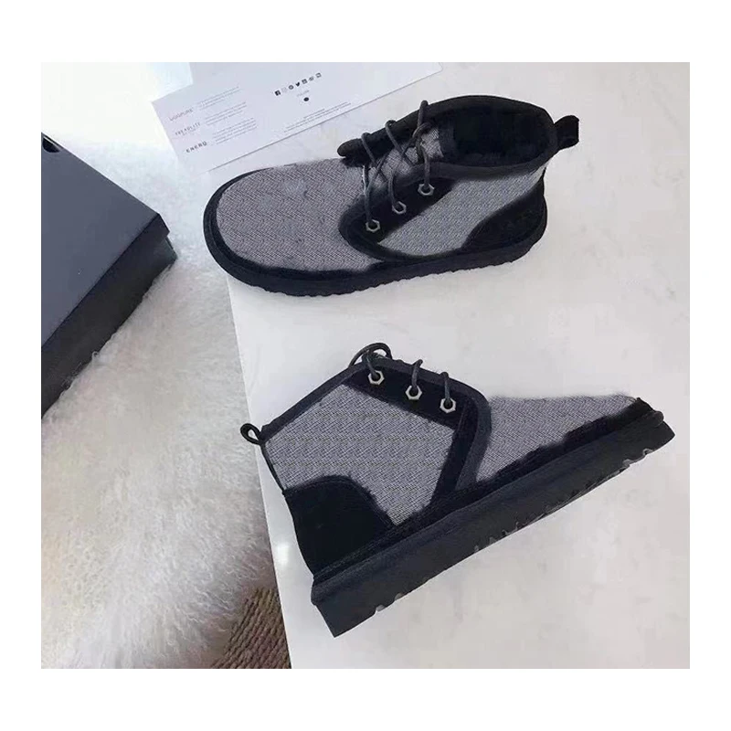Bin bota winter shoes for women kids latest men snow ladies boots warm uggboots ugghly woman For