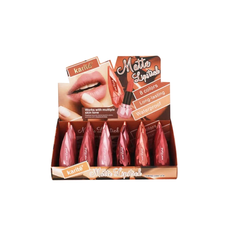 Professional manufacturer lipstick low moq permanent lipstick kiss beauty lipstick