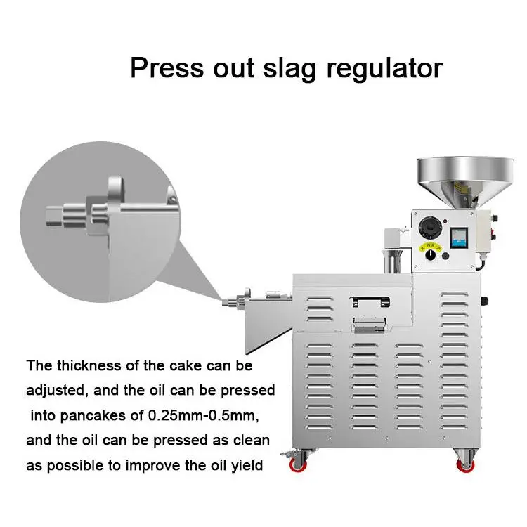 2024 Comply with European standards Small Cold Press Oil Machine