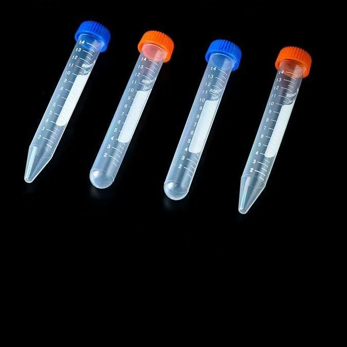 Medical Test PP Material Tube Centrifuge Conical 10ml 15ml 50ml Centrifuge Tube With Screw