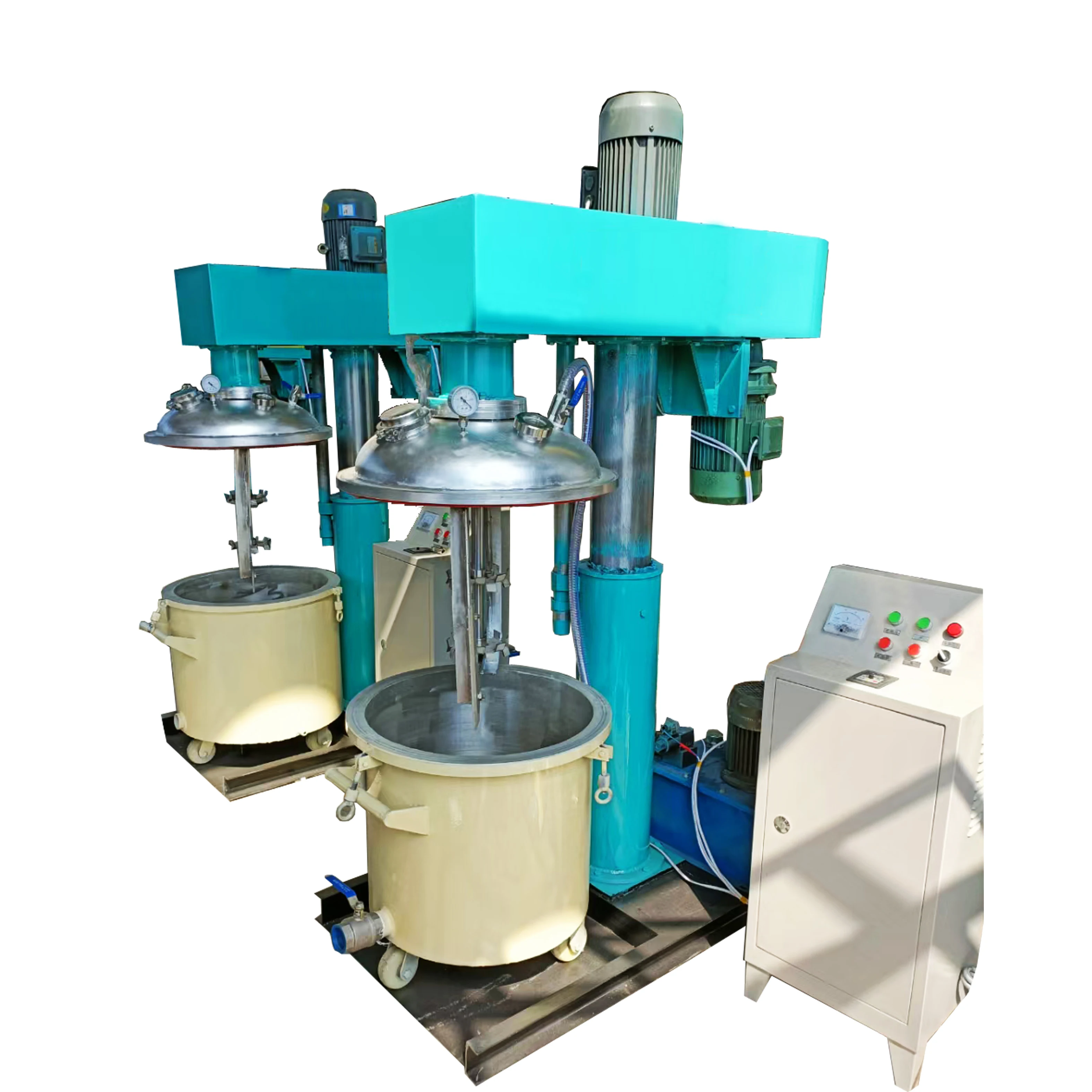 750w High Speed Round Disc Laboratory Dispersing Machine for Lab