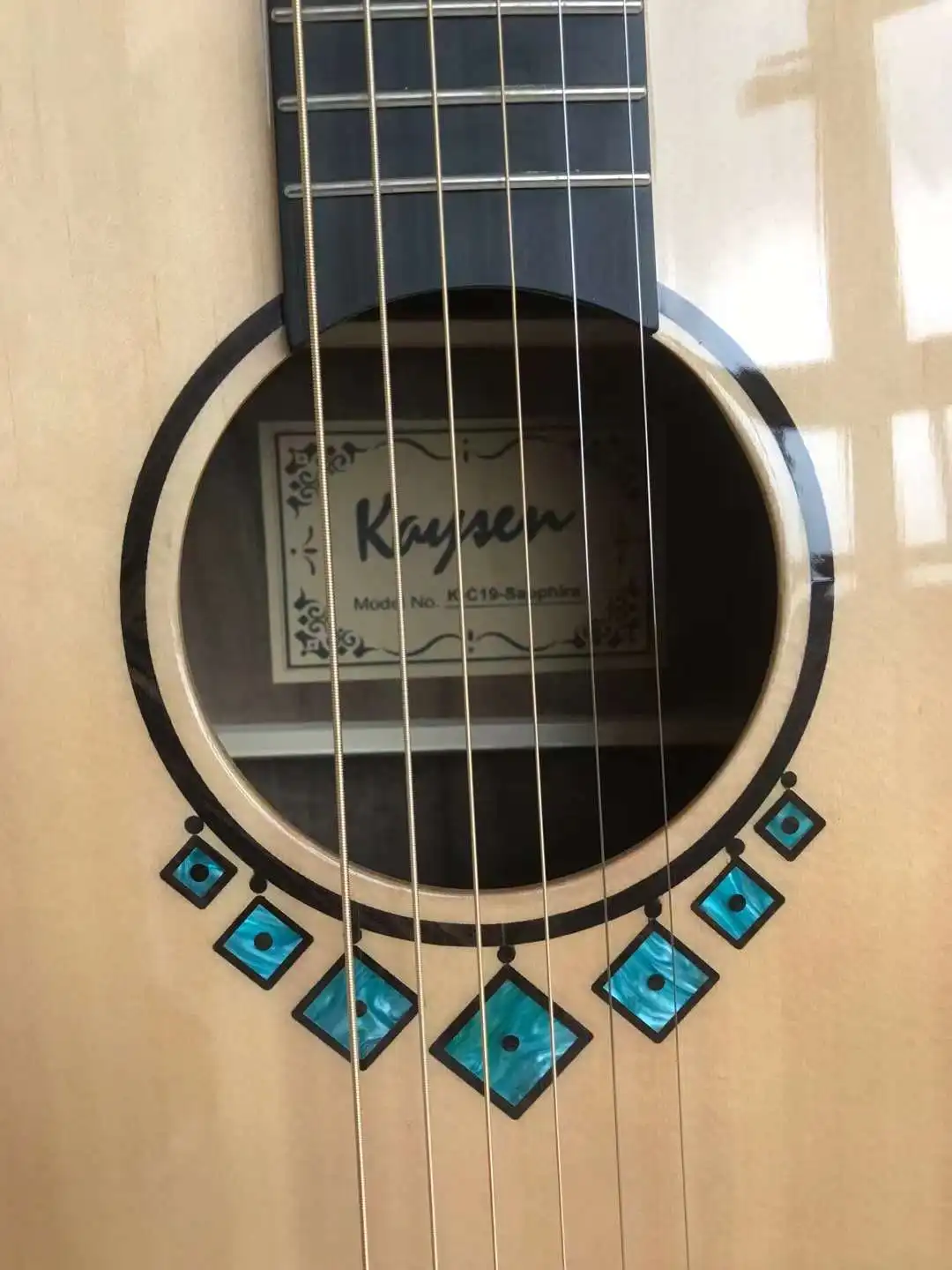 Professional Factory Kaysen K C19 Solid Spruce Rosewood Acoustic Guitar