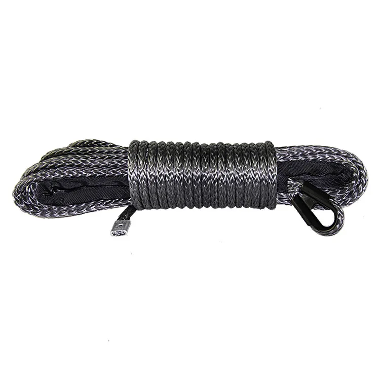 12v electric winch high quality synthetic  winch rope