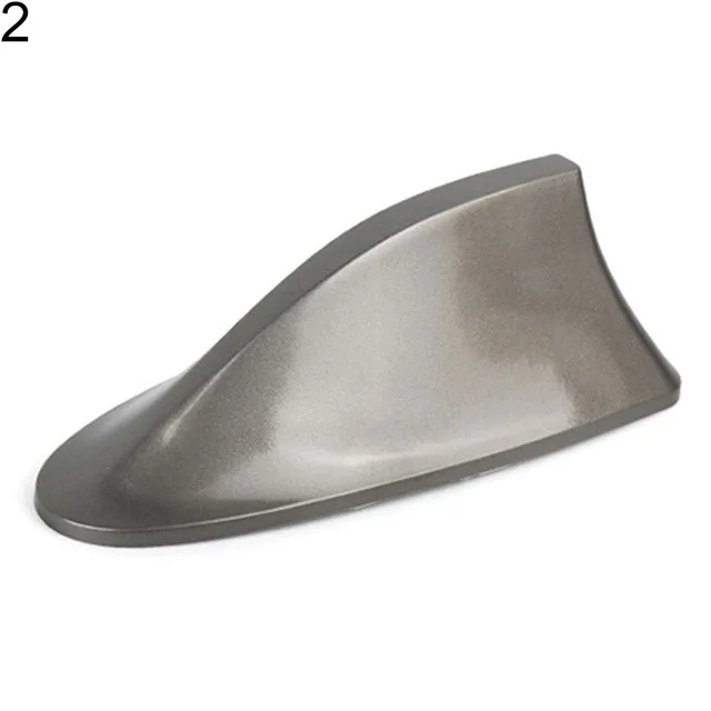 Universal Car Roof Shark Fin Decorative Aerial Antenna Cover Sticker Base Roof Carbon Fiber Style For Car