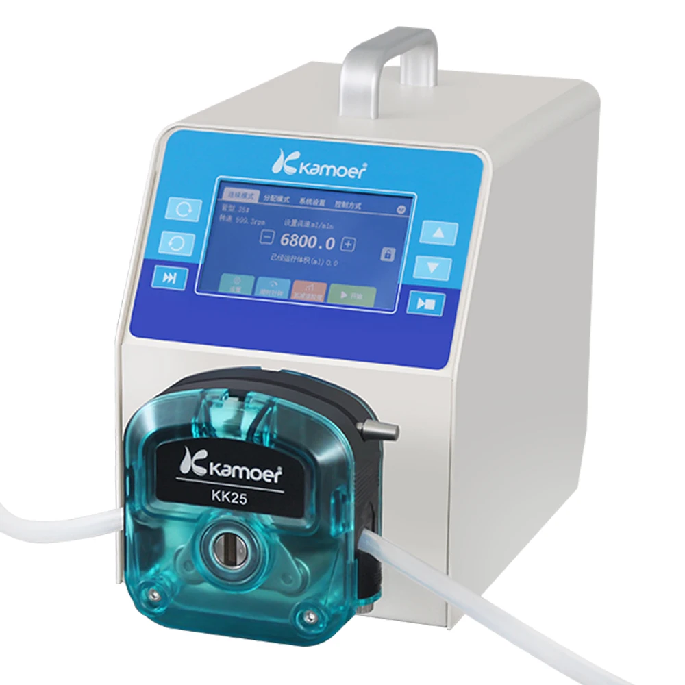 Kamoer AIP 6000 ml/min 4000ml 220V AC Multiple Control Mode Intelligent Smart Laboratory perfume Peristaltic Pump System Machine