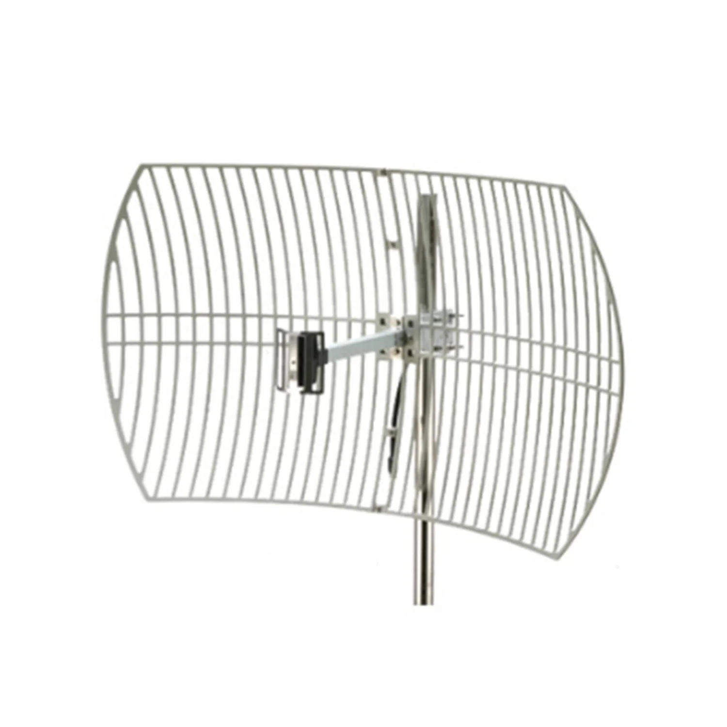 2.4GHz 24dBi Gain Die Cast Grid Antenna Mesh Parabolic Dish Antenna for huawei radio ZTE mikrotik