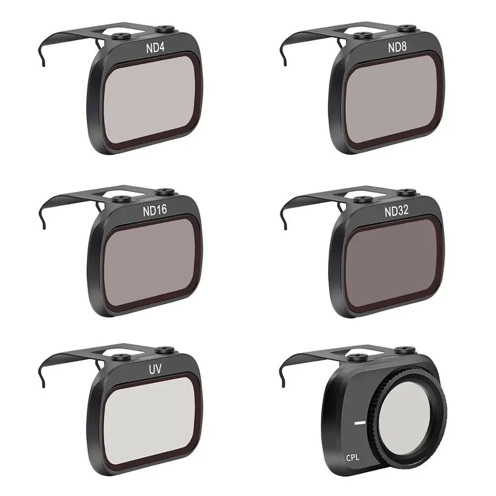 
Drone Filter Factory OEM YOPHY Mavic Mini Lens Filters Multi Coated Filters Pack Accessories ND4, ND8, ND16, ND32 MCUV, CPL 