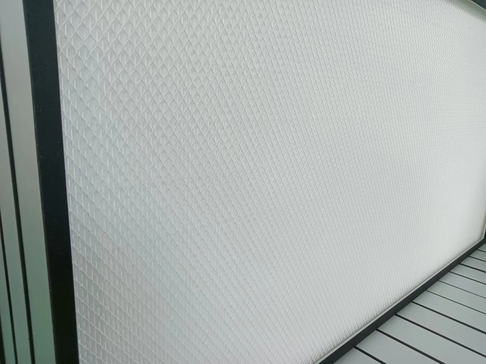 H13 H14 Hepa Filter with aluminum galvanized steel metal frame filter PP fiber glass for FFU laminar flow hood cabinet