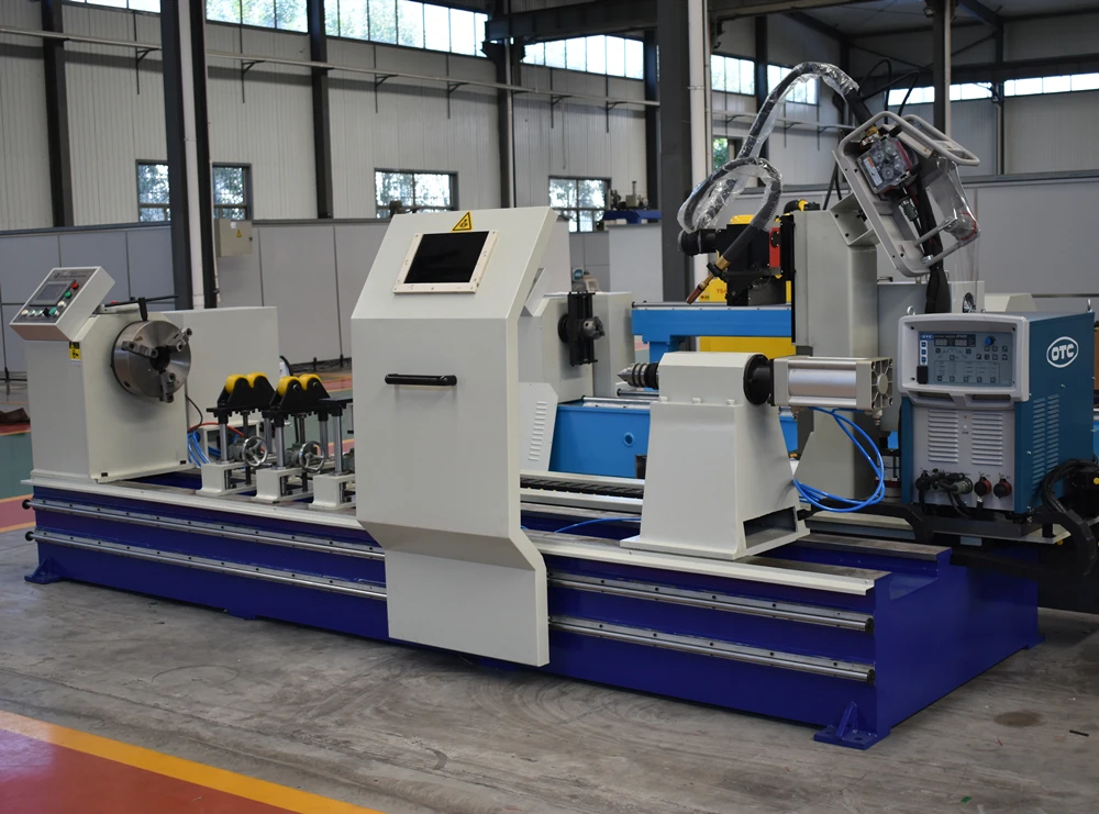 5 axis Cnc Control Welding Machine for Hydraulic Cylinder, Piston Rod, Lock Ring, Internal External Cladding Repair