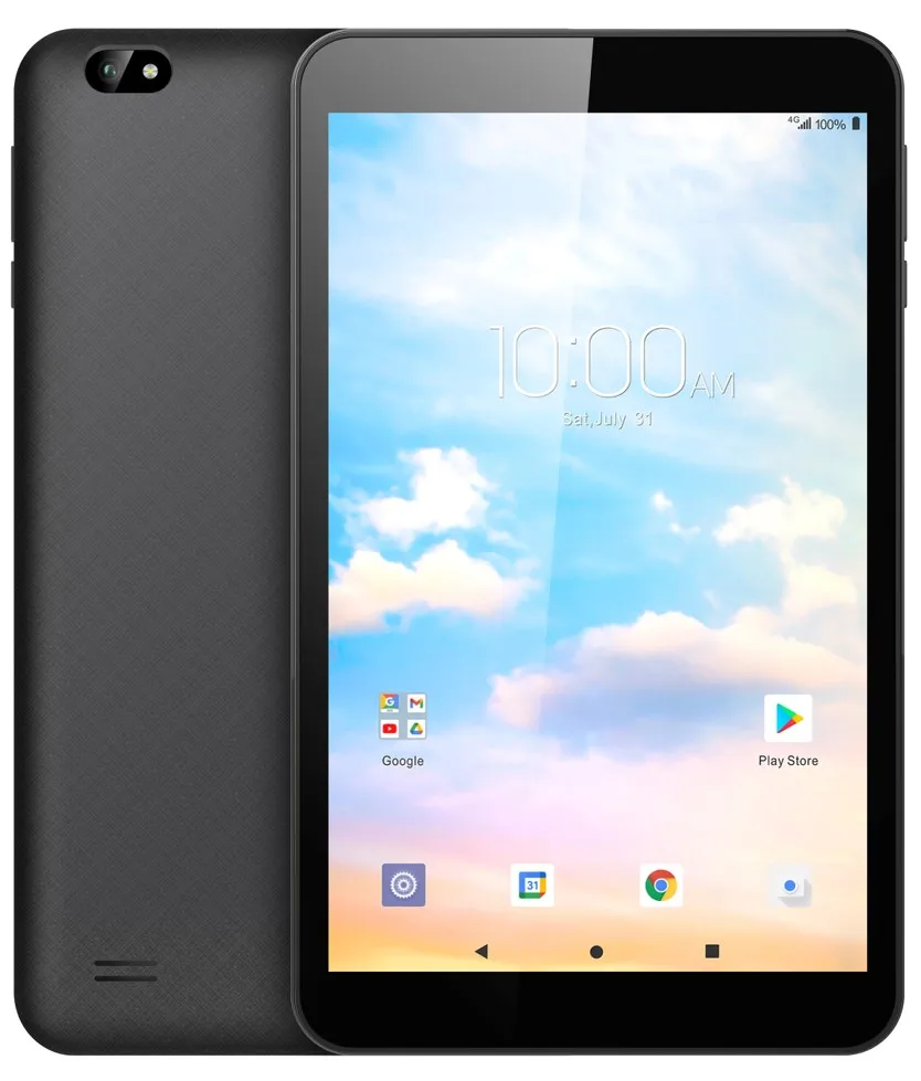 New 8' inch wifi tablet pc with kids children learning software Android 11 kids tablets protect rubber case