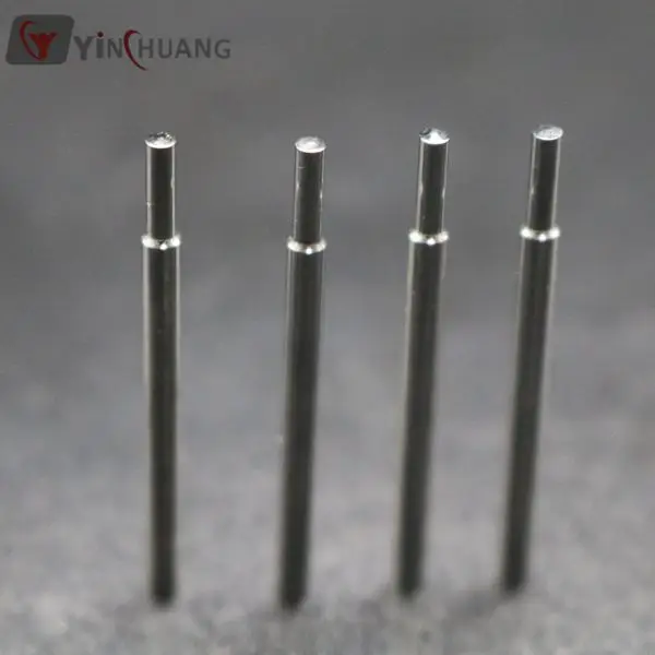 Long life high hardness tungsten carbide electrical punch pins precise