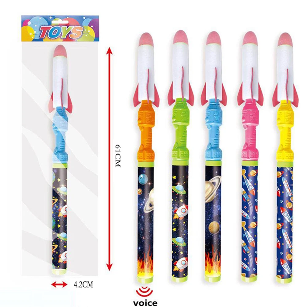 61CM Rocket artillery hand propelled EVA rocket launching Rocket artillery parent-child interaction toy
