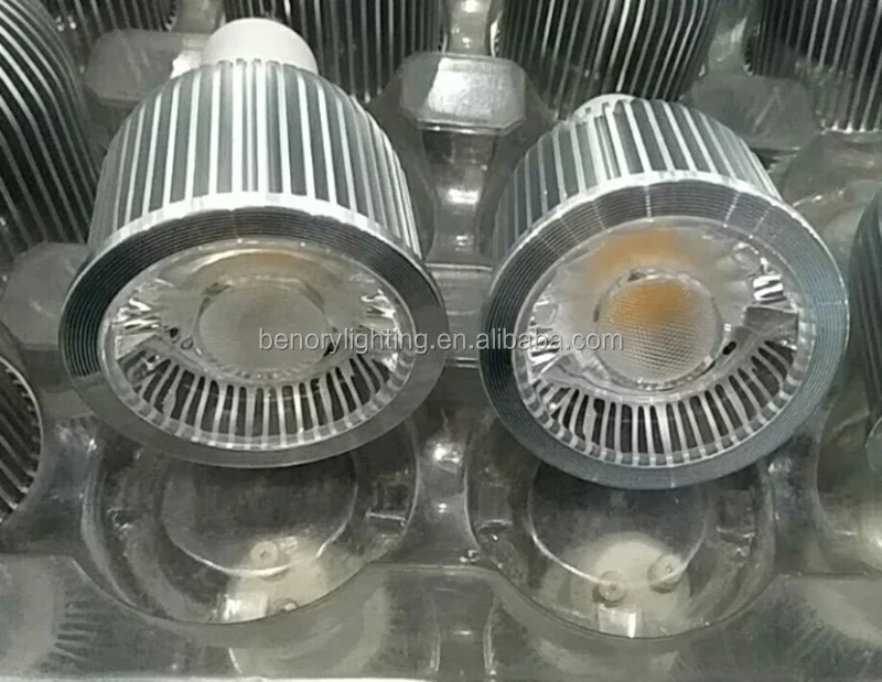 Long Neck Gu10 D50xH85mm Retrofit Led Interior Spotlights 9W LED GU10 Globe 4000K Dimmable AC100-277V COB Mr16 Spot