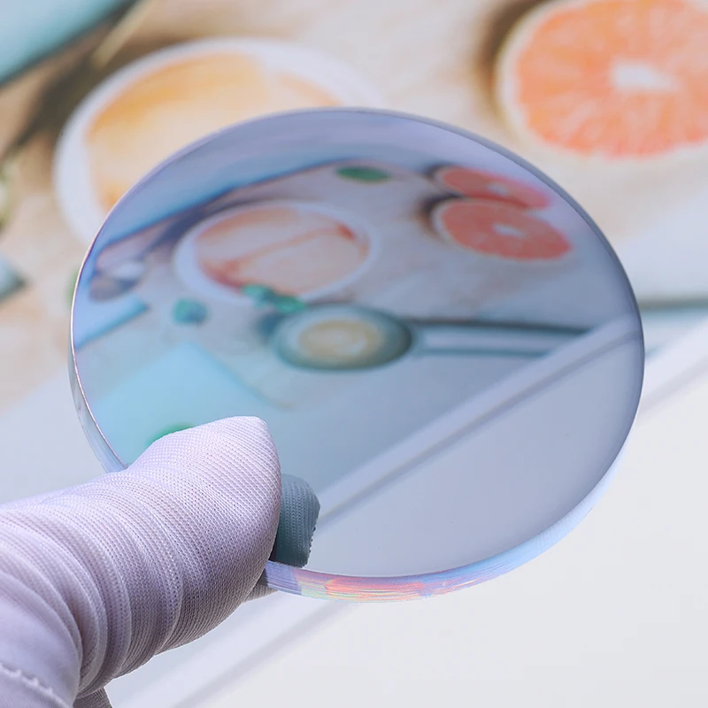 Photochromic Sunglasses Lens 1.56 Photo Pink/Blue/Purple/Yellow Single Vision Optical Lens Resin Multicolor Lens