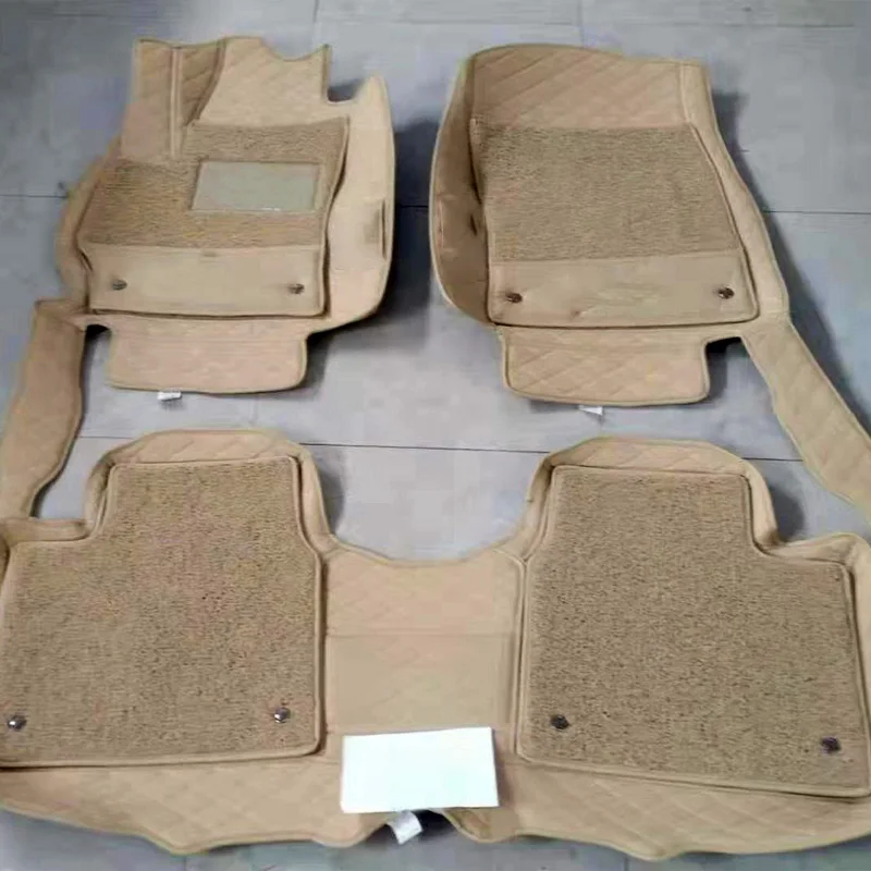 Fashion Factory Supply Custom Car Floor Mat 4 Fashion New Car Floor Mats Carpets for Automotive Interior Foot Mats