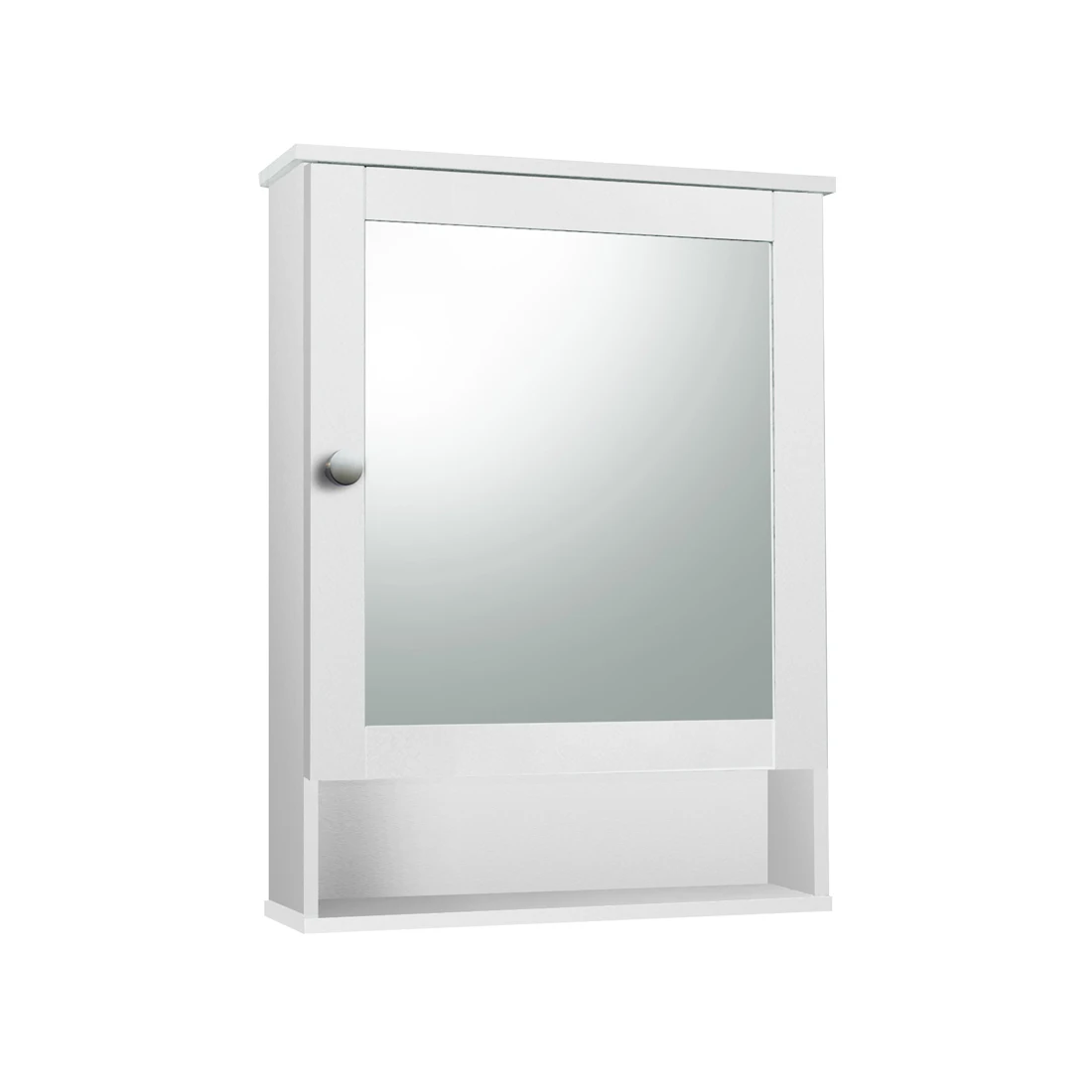 Wall Mounted Bathroom Cabinet With Open Shelf Reversible Hinges Bathroom Cabinets With Mirror Medicine Bathroom Mirror Cabinets