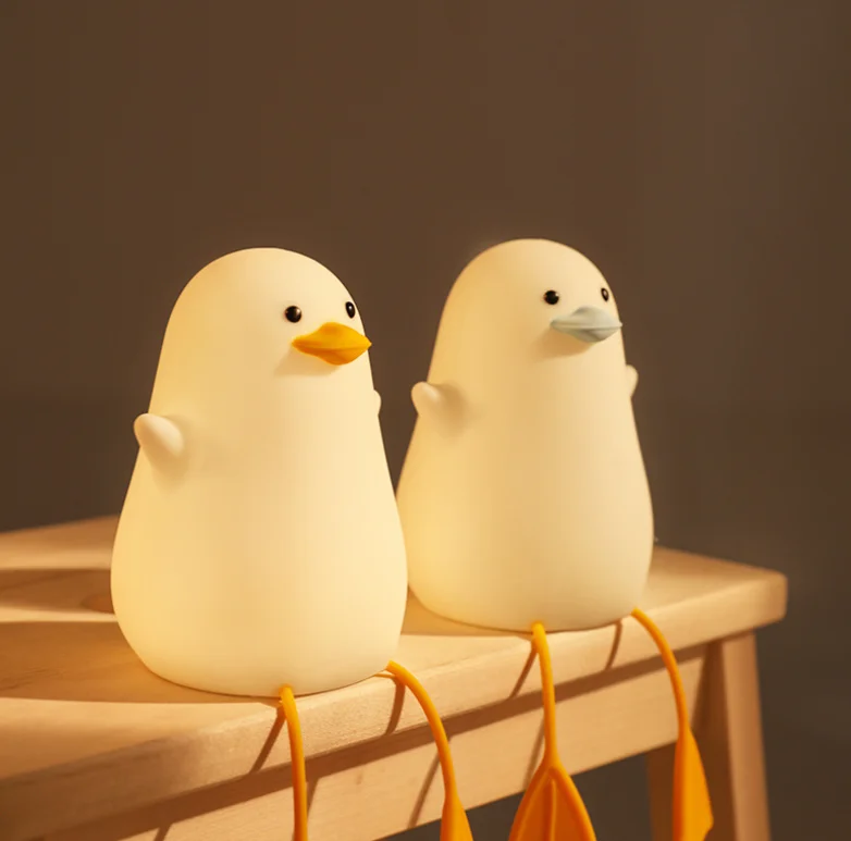 Hot Sale Rechargeable Led Baby Night Lamp Silicon Animal Night Lamp Cute Bed Lamp