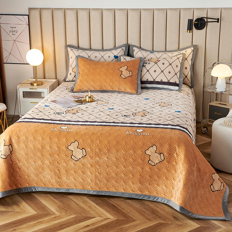 Индивидуальные легкие теплые плюшевые бархатные покрывала стеганые для