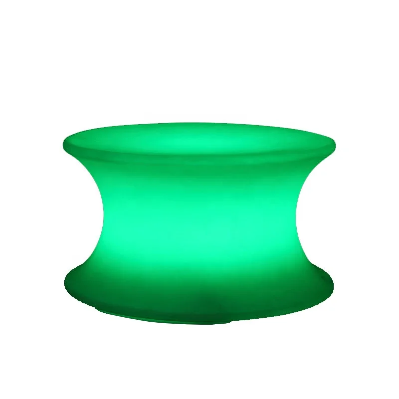 
RGB color changing plastic light up furniture led bar table for sale 