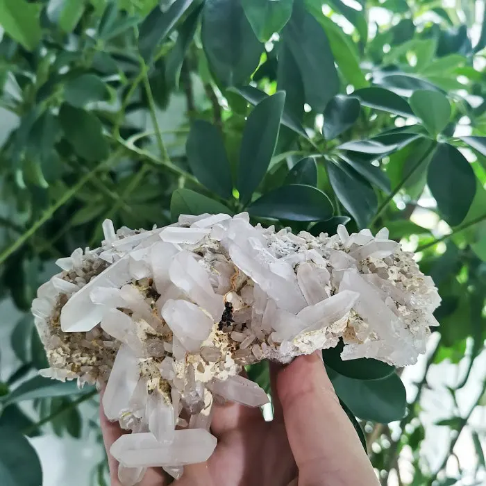 Оптовая продажа исцеляющий натуральный камень Geode Rock прозрачный кластер