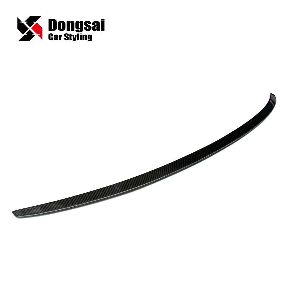 Carbon Fiber S3 Style Rear Lip Trunk Spoiler Wing Ducktail for Audi A3 8V 2013 - 2017