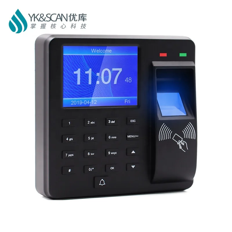 
Portable Biometric Fingerprint Time Attendance Access Control System 